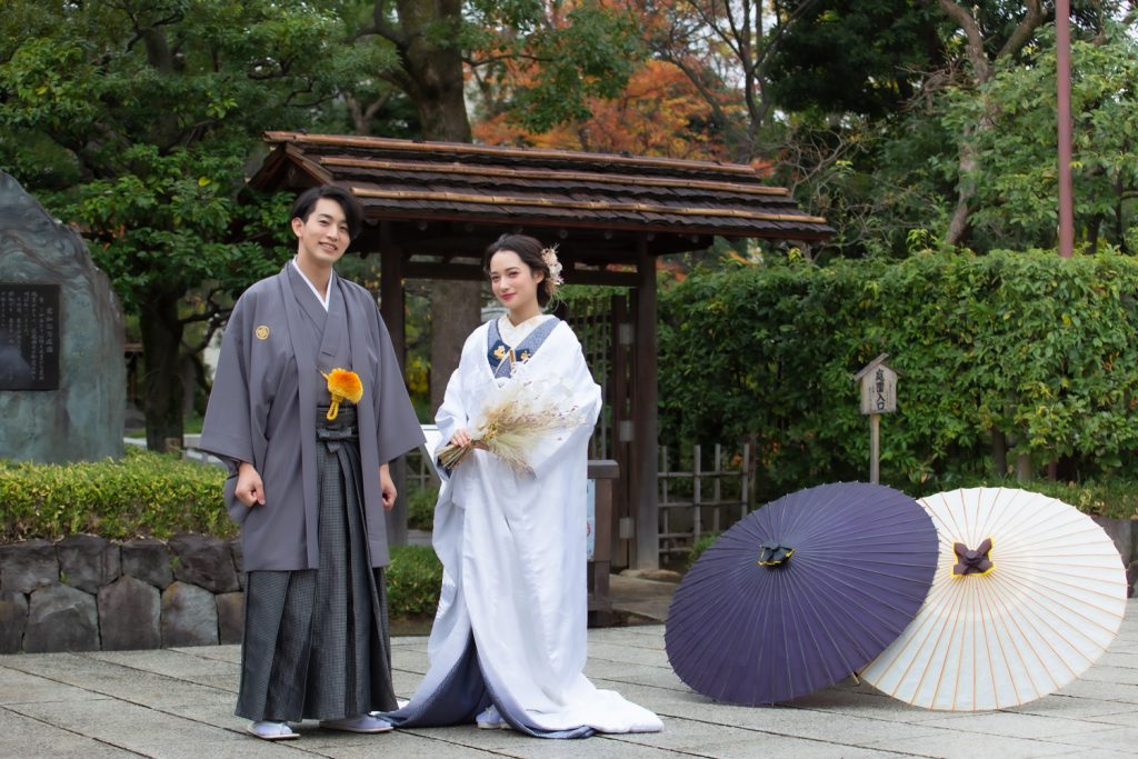 白無垢 色打掛 両方を 結婚写真ならクレール Claire 東京 大阪