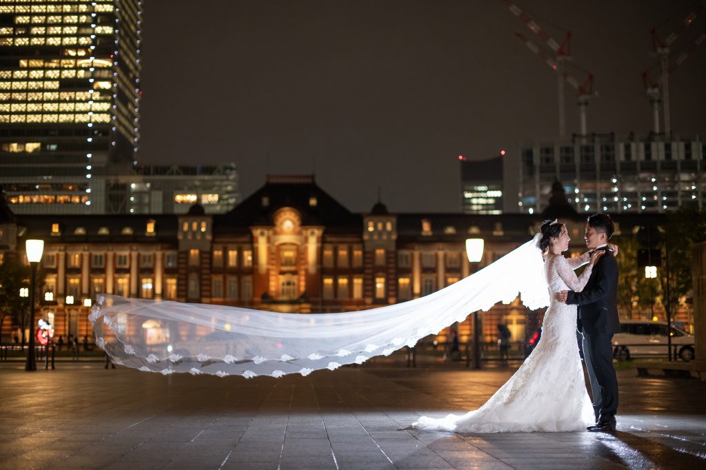 \ドラマチック★東京駅／ | 結婚写真ならクレール（CLAIRE）【東京・大阪】